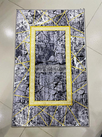 Exclusive Turkish Digital Printed Chenille Carpet (Large Size) GA8151