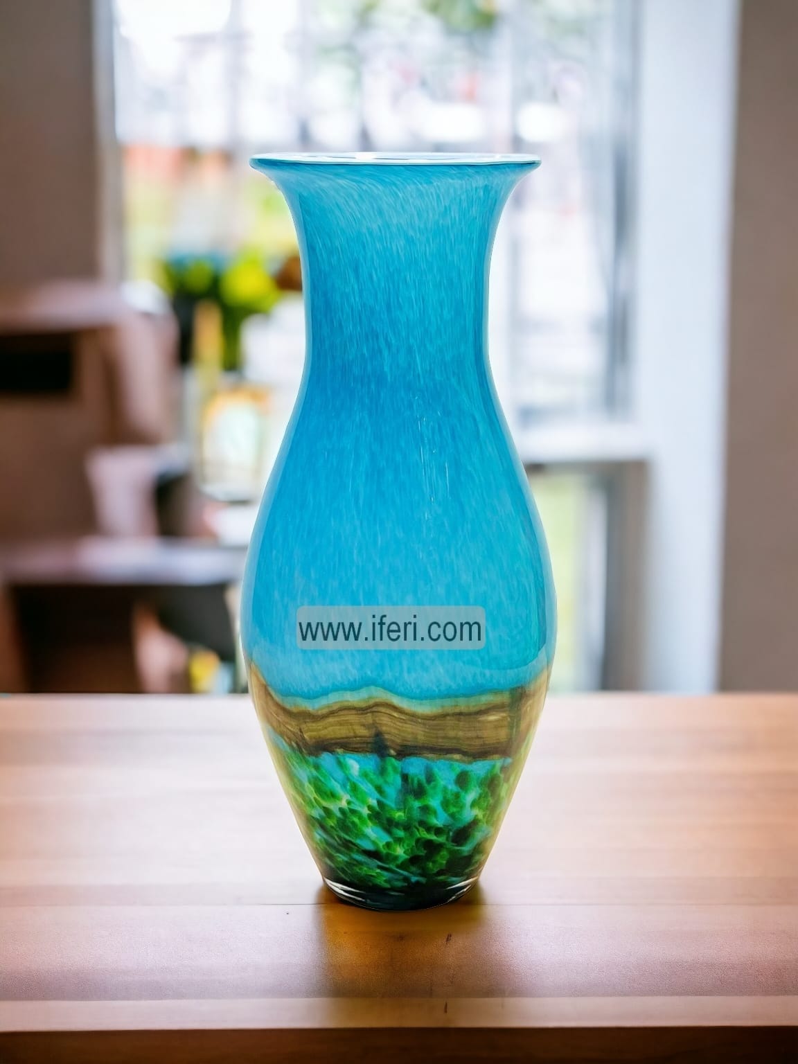 17 Inch Exclusive Glass Decorative Flower Vase RY92336