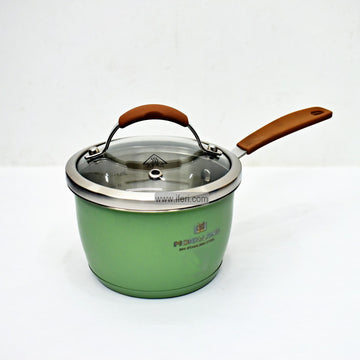 16cm Stainless Steel Milk Pan with Lid RY06360