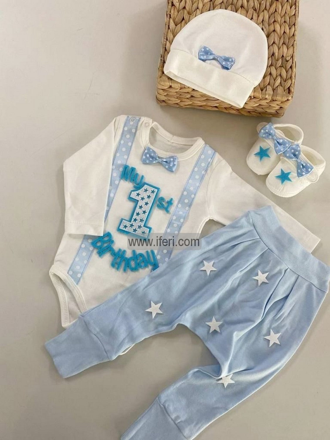 Pcs Infant Baby Boy Dress Set Gift Box Combo Set GA7665 –