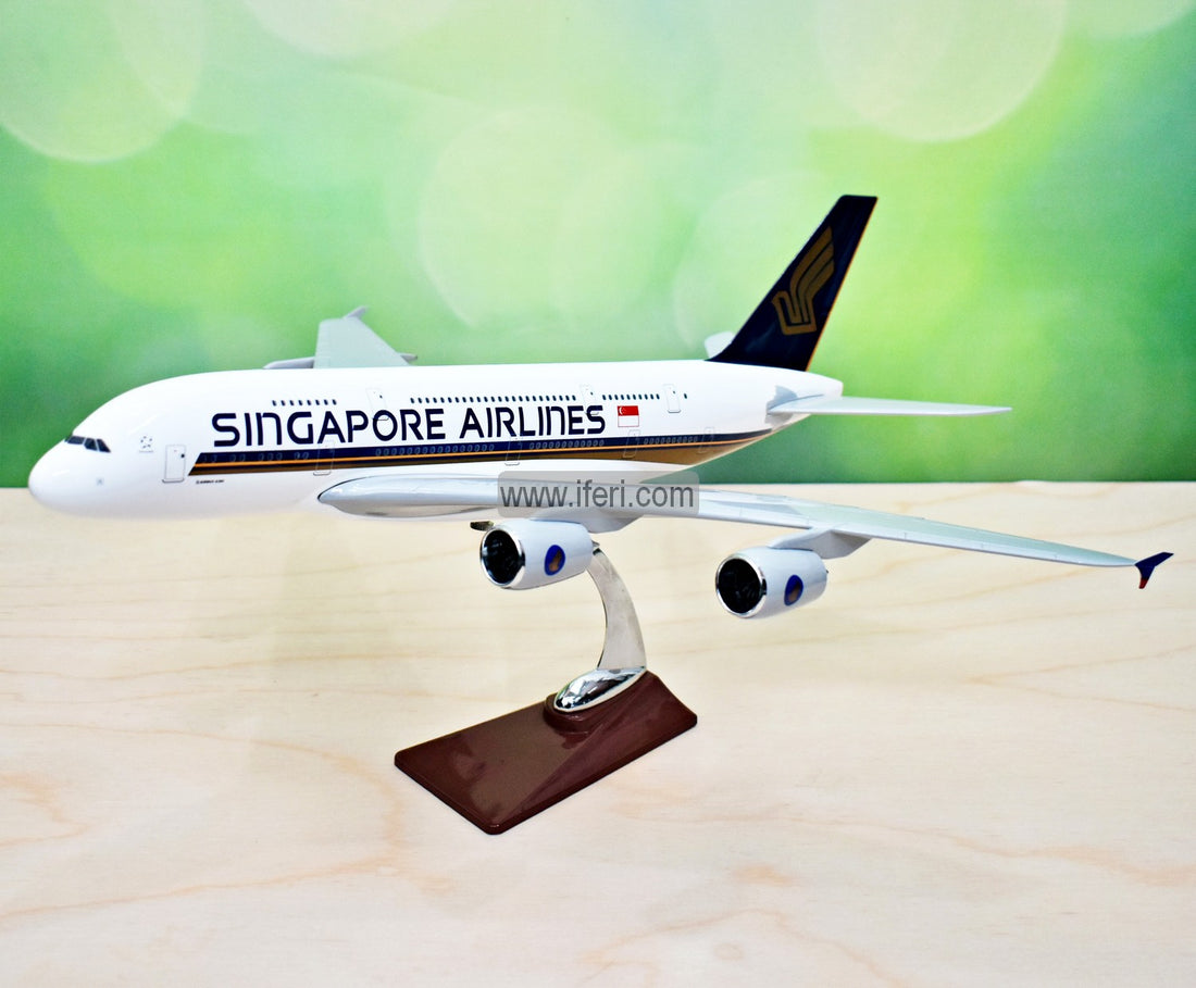 Buy Die Cast Resin Singapore Airlines Airplane Model Toy Showpiece with Base Online Through iferi.com from Bangladesh