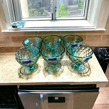 6 Pcs Glass Firni, Dessert Serving Bowl Set SMN0091
