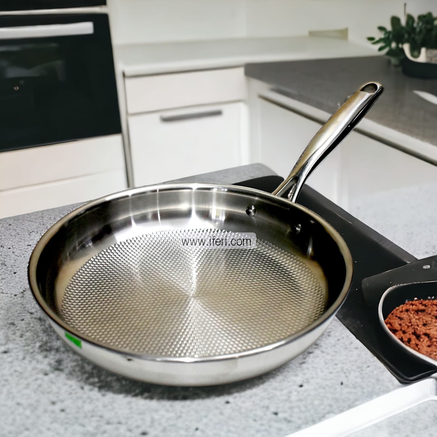 24cm Stainless Steel Heavy Frying Pan TG0997