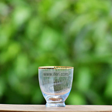 6 Pcs Golden Rim Water Juice Glass Set EB21291