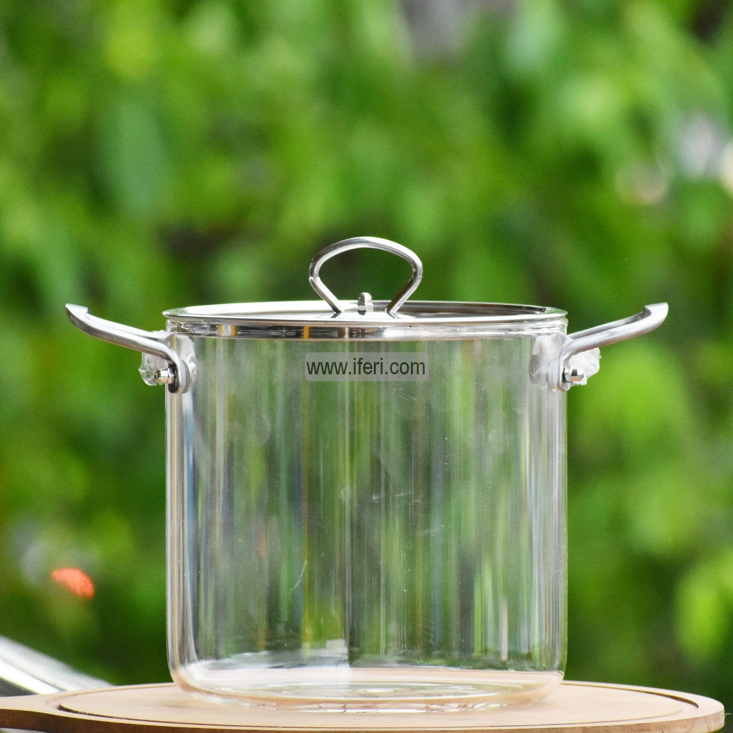 Transparent Glass Cooking Pot