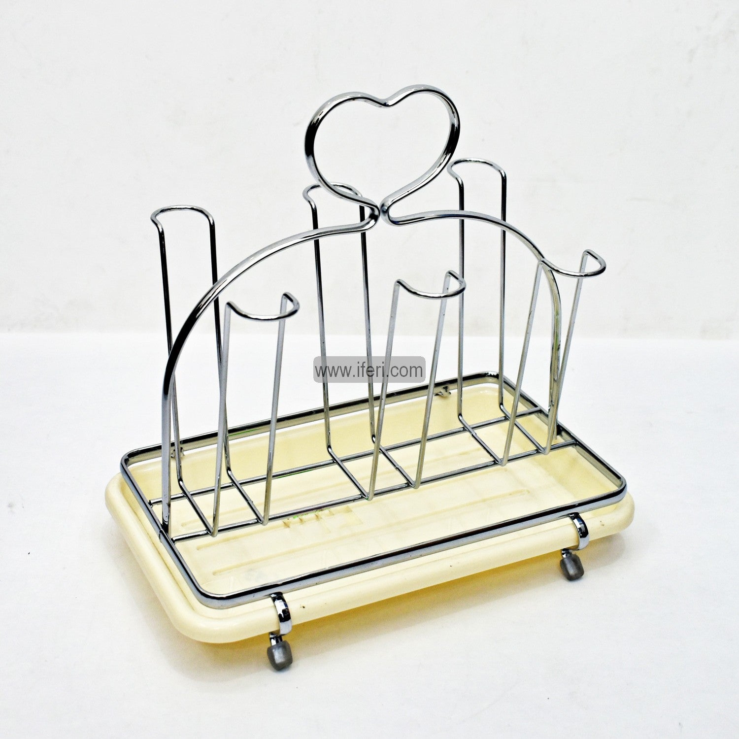 6 Hook Metal Glass Stand TG10422