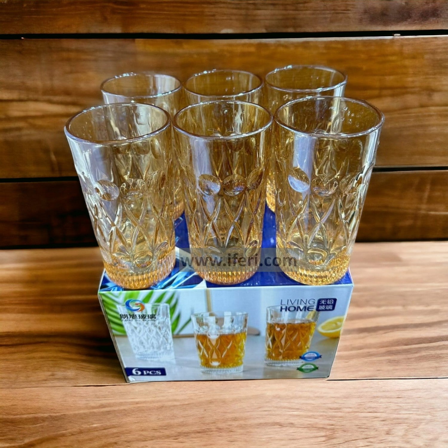6 Pcs Water Juice Glass Set SMN0020