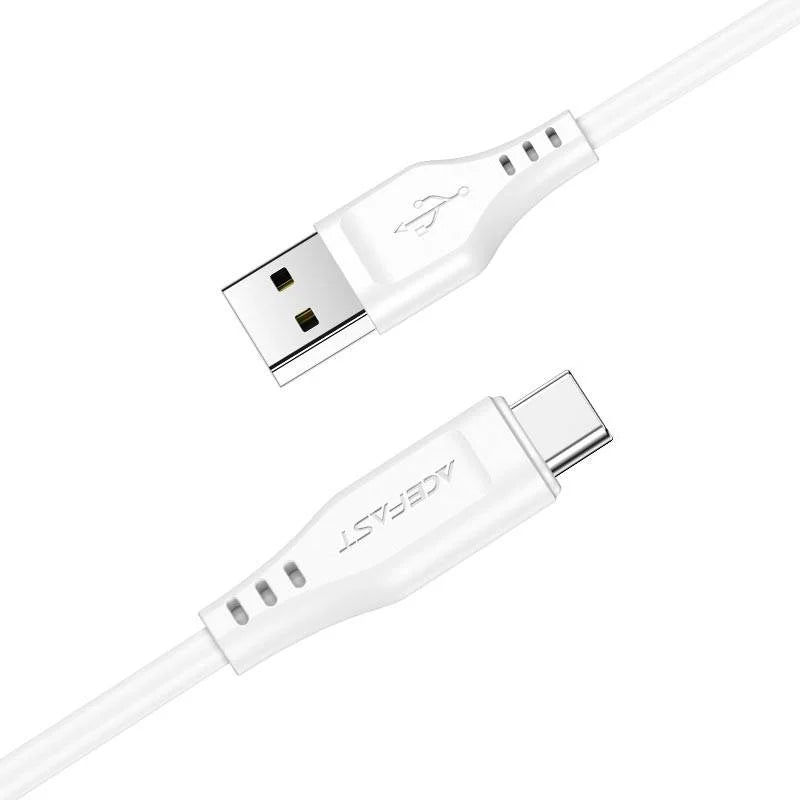 Acefast C3-04 USB-A to USB-C White DEX1057