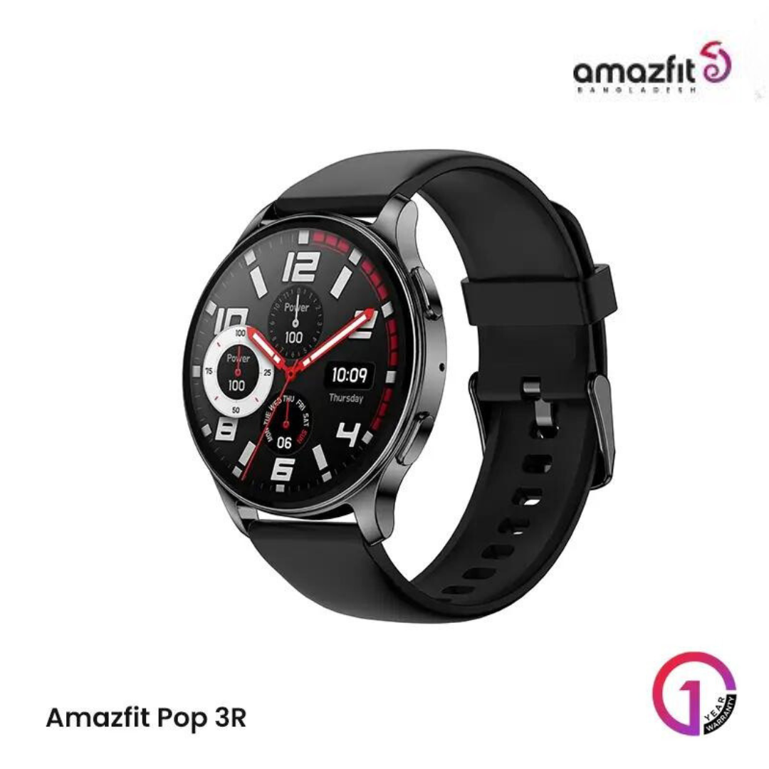 Amazfit Pop 3R Smart Watch(Bluetooth Calling) MV012