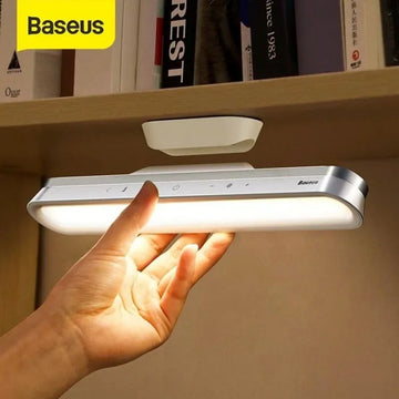 Baseus DGXC-02 LED Magnetic Steeples Dimming Charging Desk Lamp Pro Reading Light (Natural Light) BSU2002