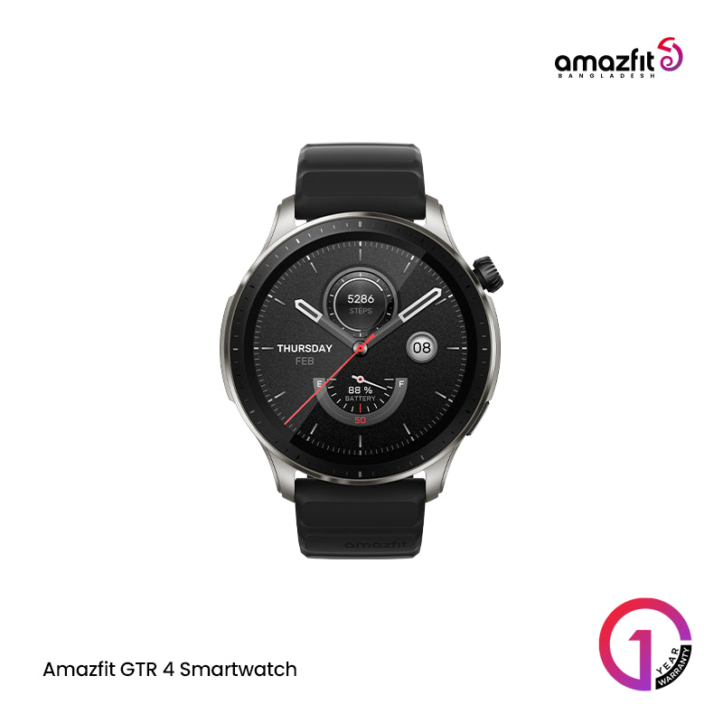 Amazfit GTR 4 Smart Watch Global Version- Black MV026