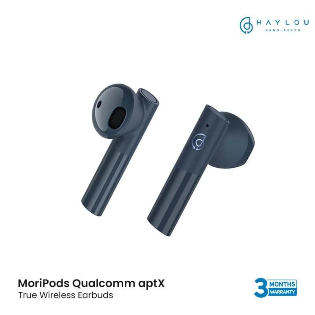 Haylou MoriPods Qualcomm aptX True Wireless Earbuds-Blue MV118
