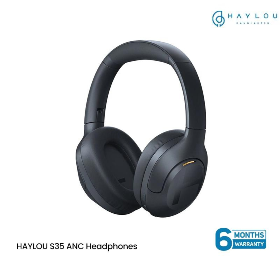 HAYLOU S35 Over ANC Headphones-Black MV130