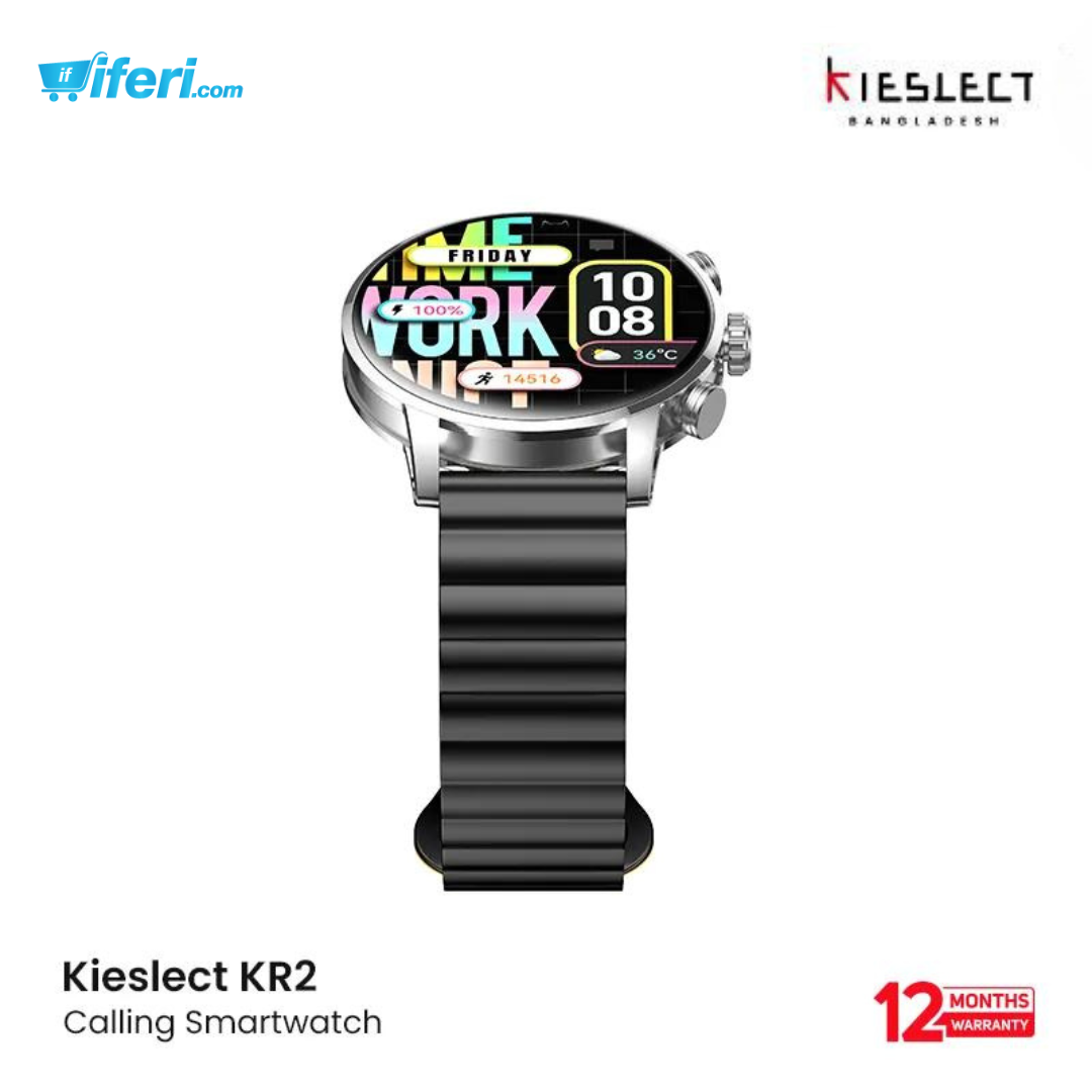 Kieslect Kr2 Calling Smart Watch Black MV023