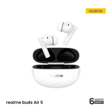 Realme Buds Air 5 50dB (ANC) TWS Earbuds-White MV127