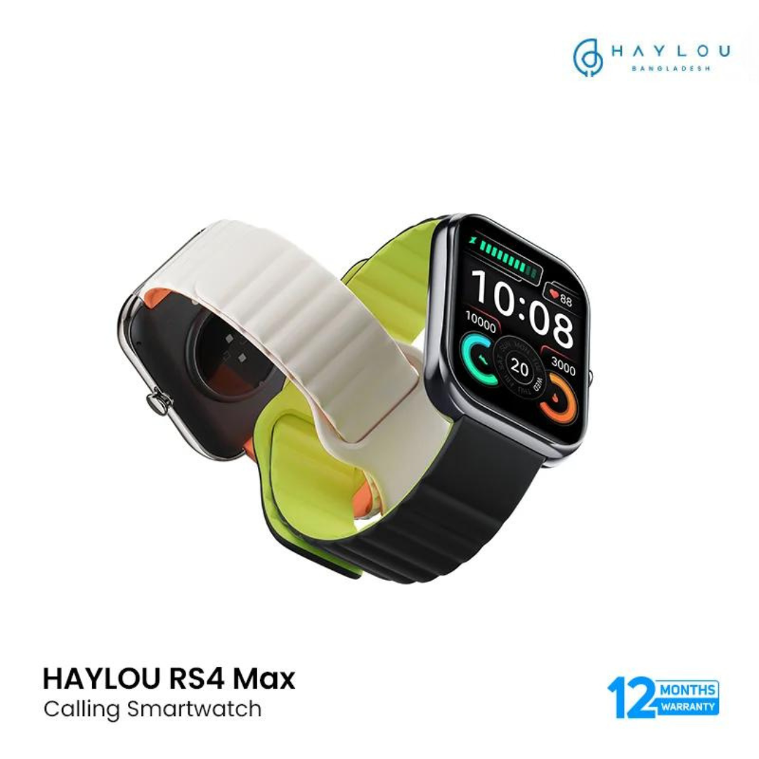 Haylou RS4 Max Calling Smart Watch Silver MV011