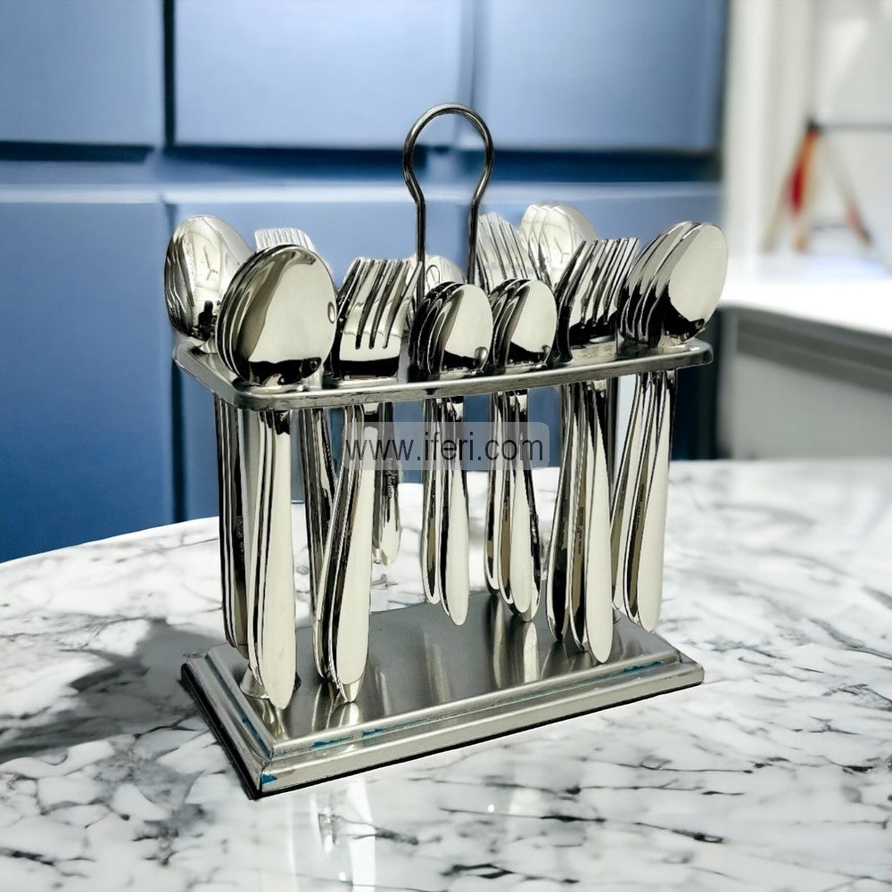36 Pcs Stainless Steel Cutlery Set with Stand RY2419