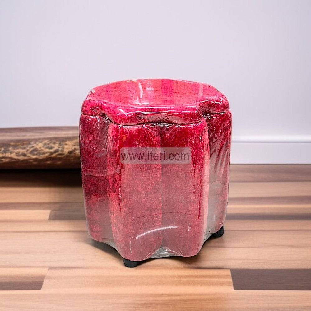 Velvet Covered Low Stool WZ001