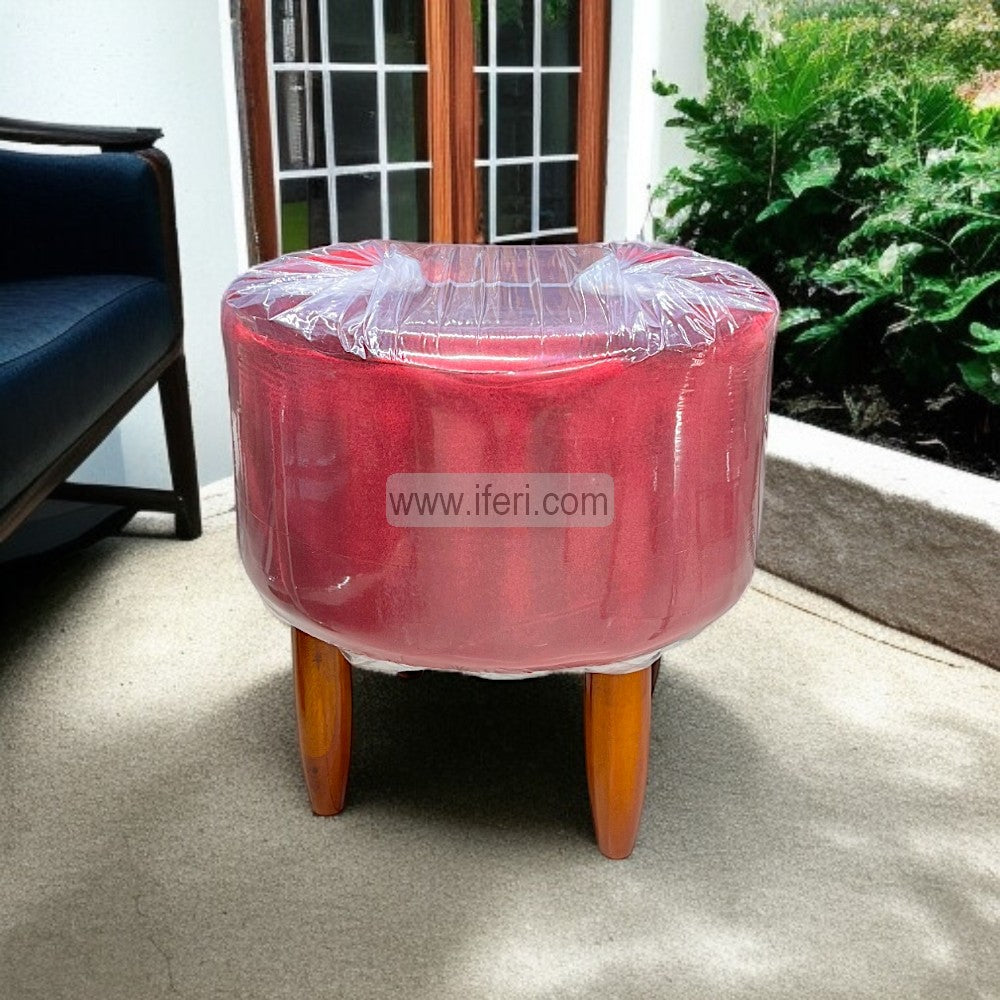 Velvet Covered Ottoman Stool WZ004