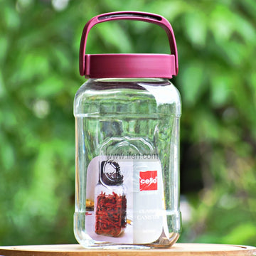 3.6 Liter Premium Quality Airtight Glass Cookie Jar / Pickle Jar SJ005