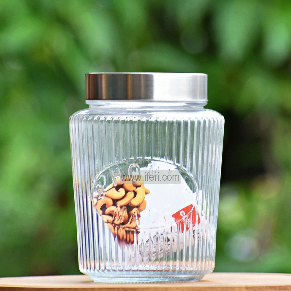 1800ml Premium Quality Airtight Glass Cookie Jar / Spice Jar SJ006