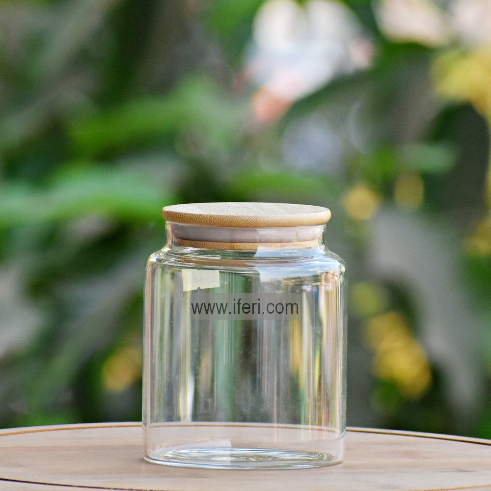 5 Inch Airtight Glass Cookie Jar / Spice Jar BS008