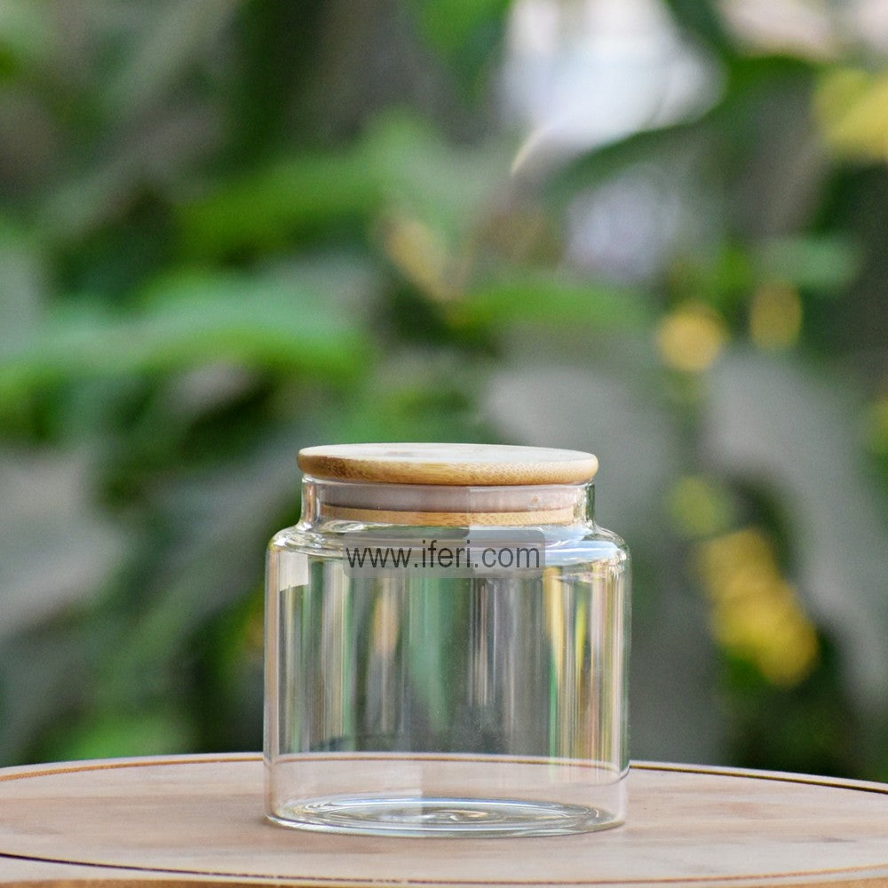 4 Inch Airtight Glass Cookie Jar / Spice Jar BS009
