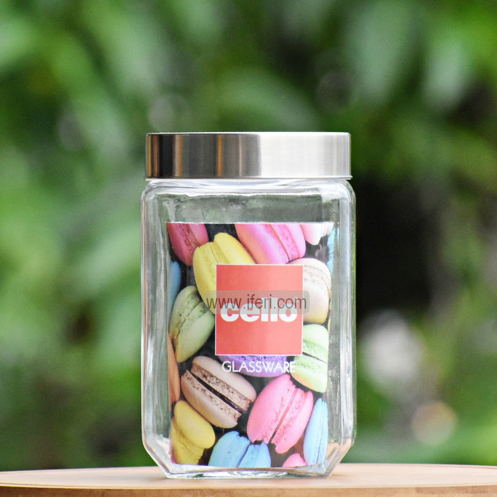 1800ml Premium Quality Airtight Glass Cookie Jar / Spice Jar SJ009