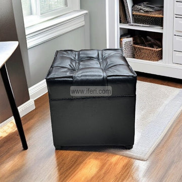 Artificial Leather Covered Low Stool WZ011