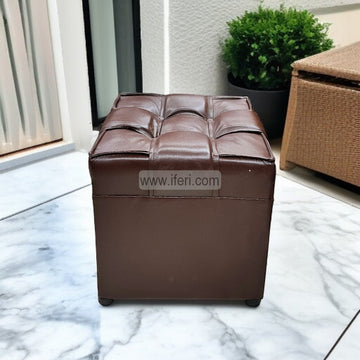 Artificial Leather Covered Low Stool WZ012