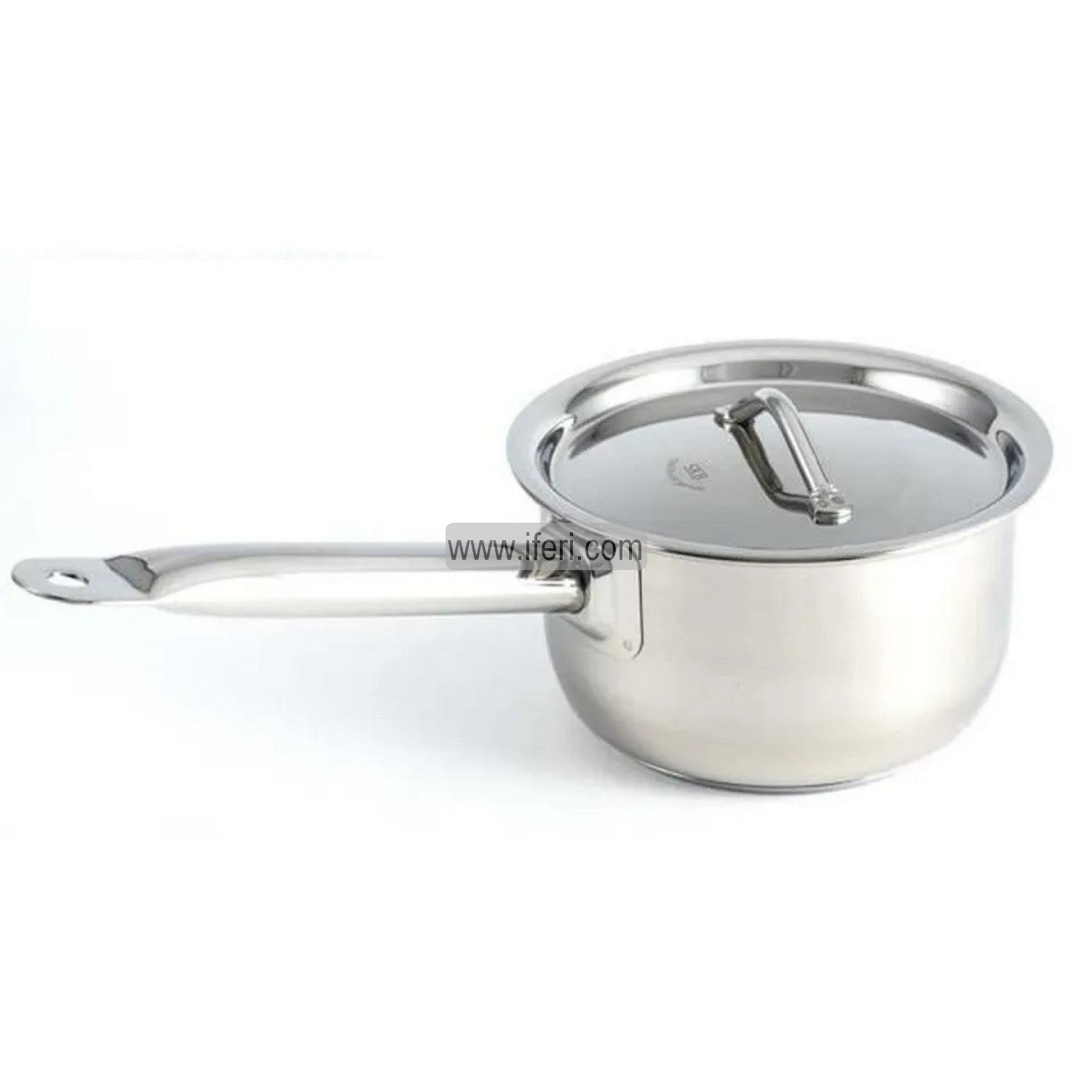 16cm SKB Stainless Steel Milk Pan / Saucepan with Lid SN0014