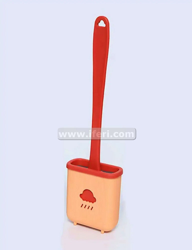 Leak-Proof Wall Mounted Toilet Cleaning Brush With Drying Holder MA014