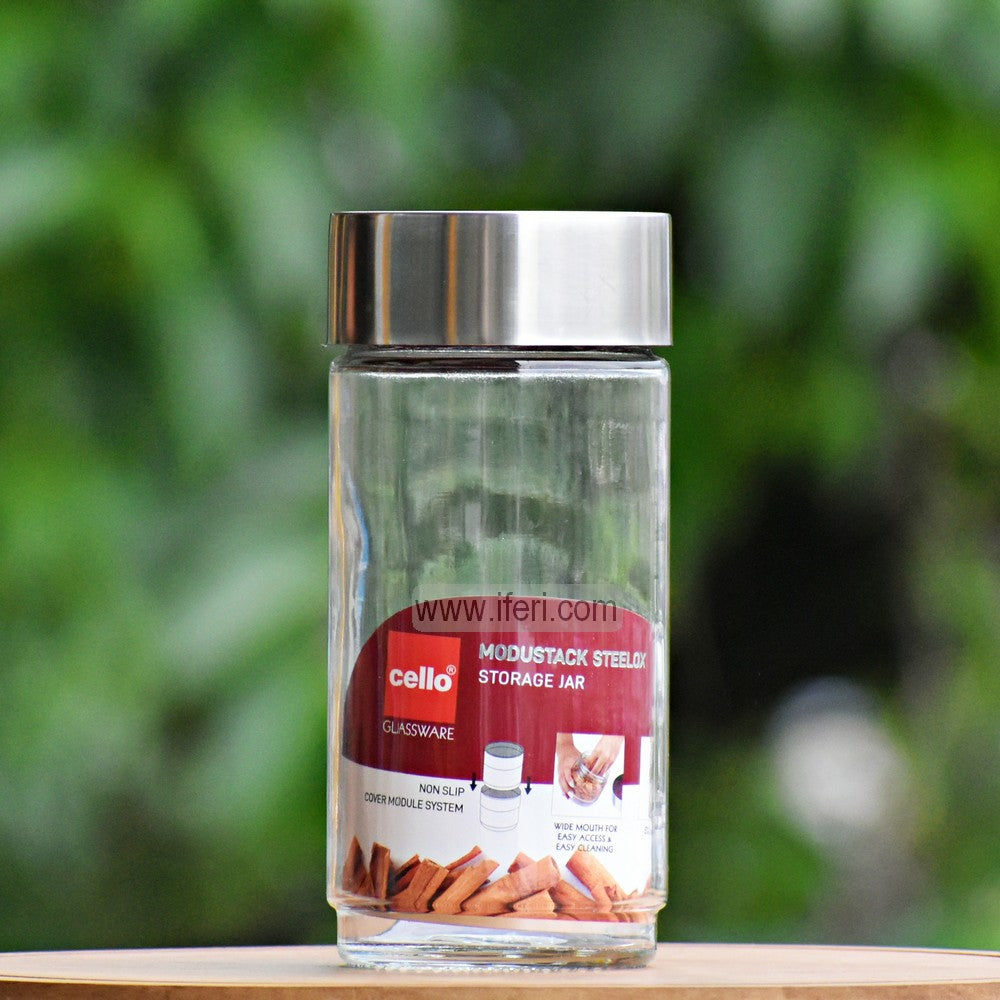 1000ml Premium Quality Airtight Glass Cookie Jar / Spice Jar SJ016