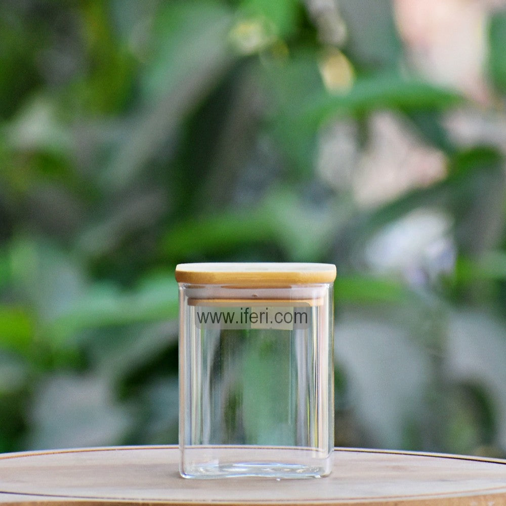 4 Inch Airtight Glass Cookie Jar / Spice Jar BS018