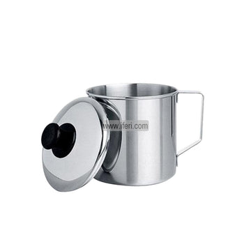10cm SKB Stainless Steel Mug with Lid SN0022