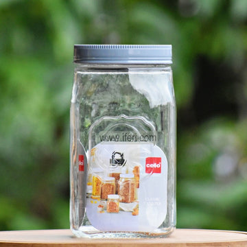 2000ml Premium Quality Airtight Glass Cookie Jar / Spice Jar SJ023