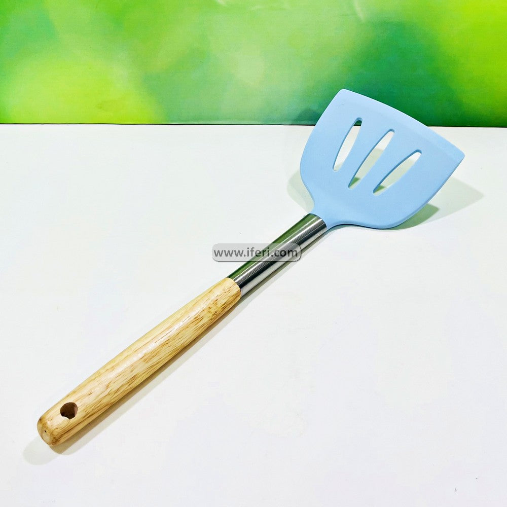 14 Inch Silicone Cooking Spoon, Non-stick Slotted Turner Spatula IQ024