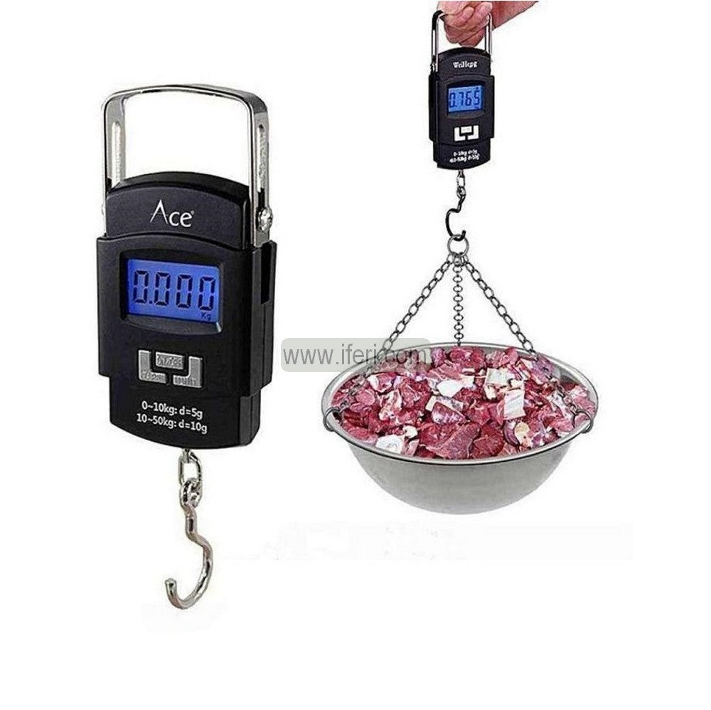 Portable Handy Mini Digital Electronic Hanging Weight Scale, Weighing Machine AnZ026