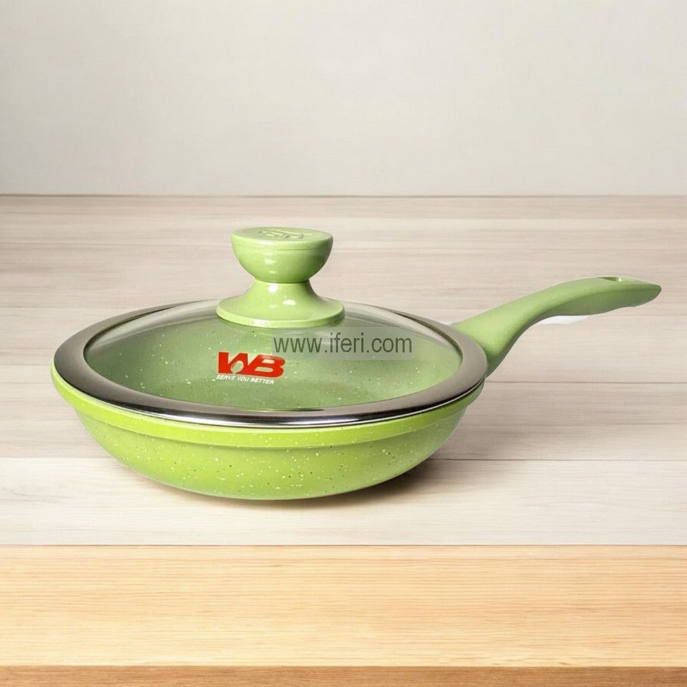 28cm Wellburg Non-Stick Frying Pan with Lid WB027