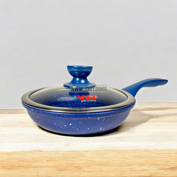 24cm Wellburg Non-Stick Frying Pan with Lid WB028