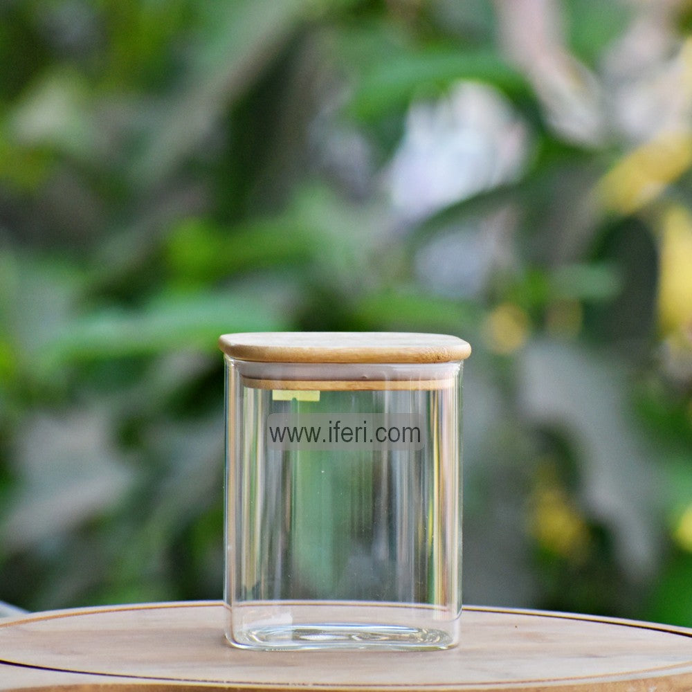 5 Inch Airtight Glass Cookie Jar / Spice Jar BS029