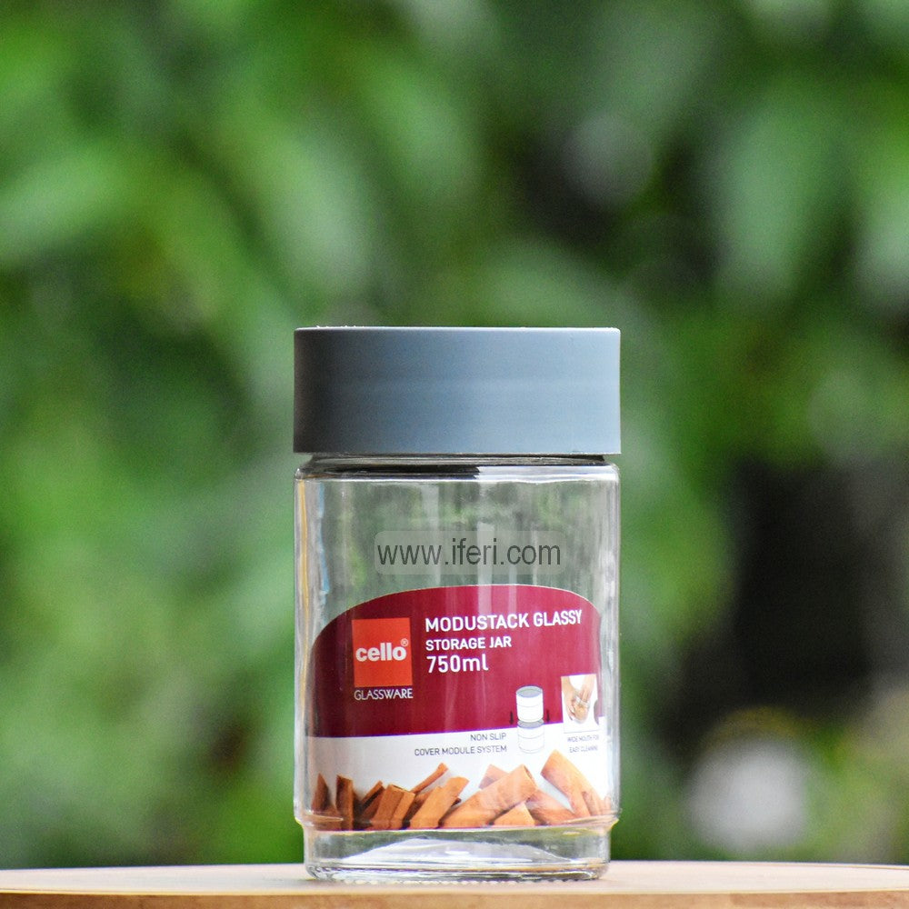 750ml Premium Quality Airtight Glass Cookie Jar / Spice Jar SJ030