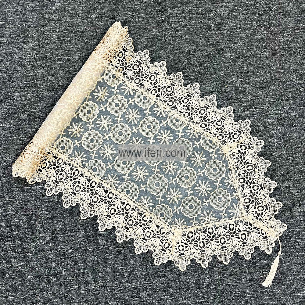 Luxury Embroidered Lace Runner RJ15030