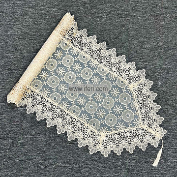 Luxury Embroidered Lace Runner RJ15030