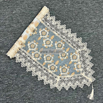 Luxury Embroidered Lace Runner RJ15031