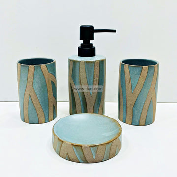 4 Pcs Ceramic Bathroom Soap Dispenser Set MT032