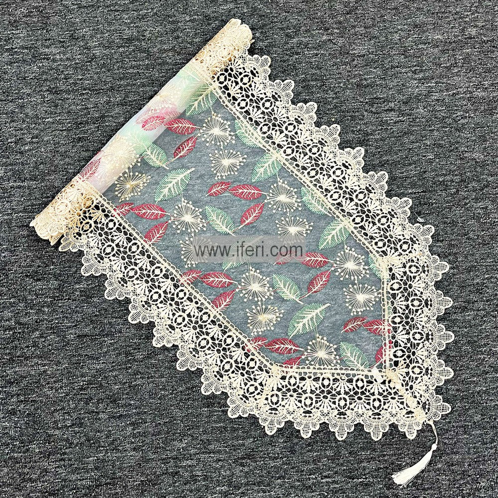 Luxury Embroidered Lace Runner RJ15032