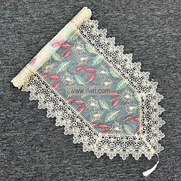 Luxury Embroidered Lace Runner RJ15032