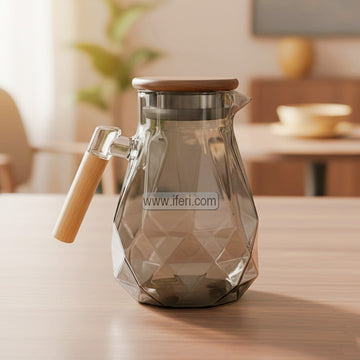 8 Inch Borosilicate Glass Water Juice Jug SRC034