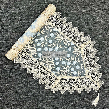 Luxury Embroidered Lace Runner RJ15034